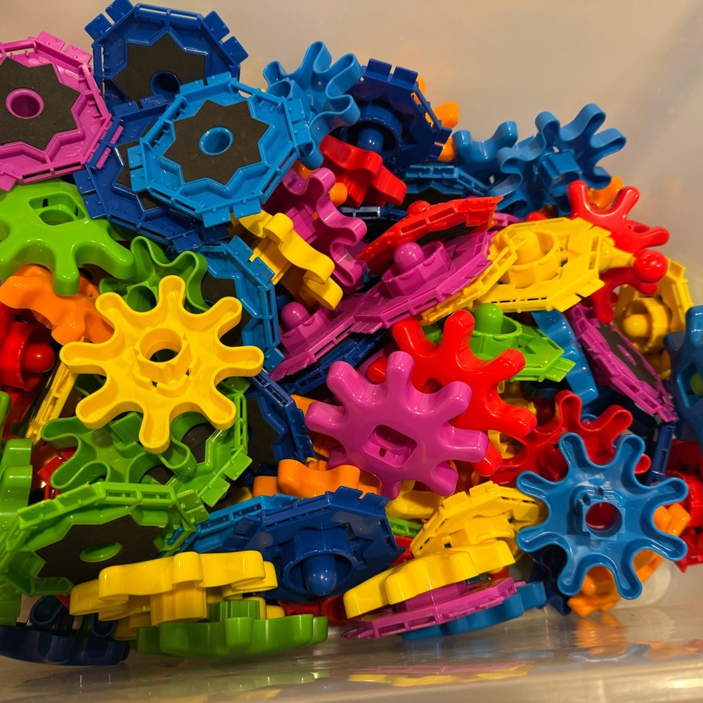 149 Colorful Interlocking Gear Building Toy - Multicolor - Picture 3 of 4